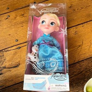 Disney Animators Frozen Elsa doll new